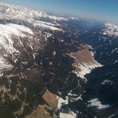 Flugwegposition um 13:04:06: Aufgenommen in der Nähe von Gemeinde Kartitsch, Österreich in 2979 Meter